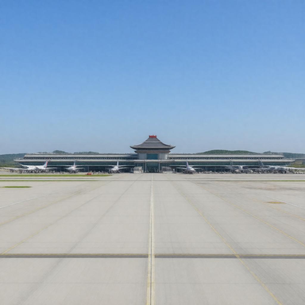 AI-created image of Shenyang Taoxian International Airport