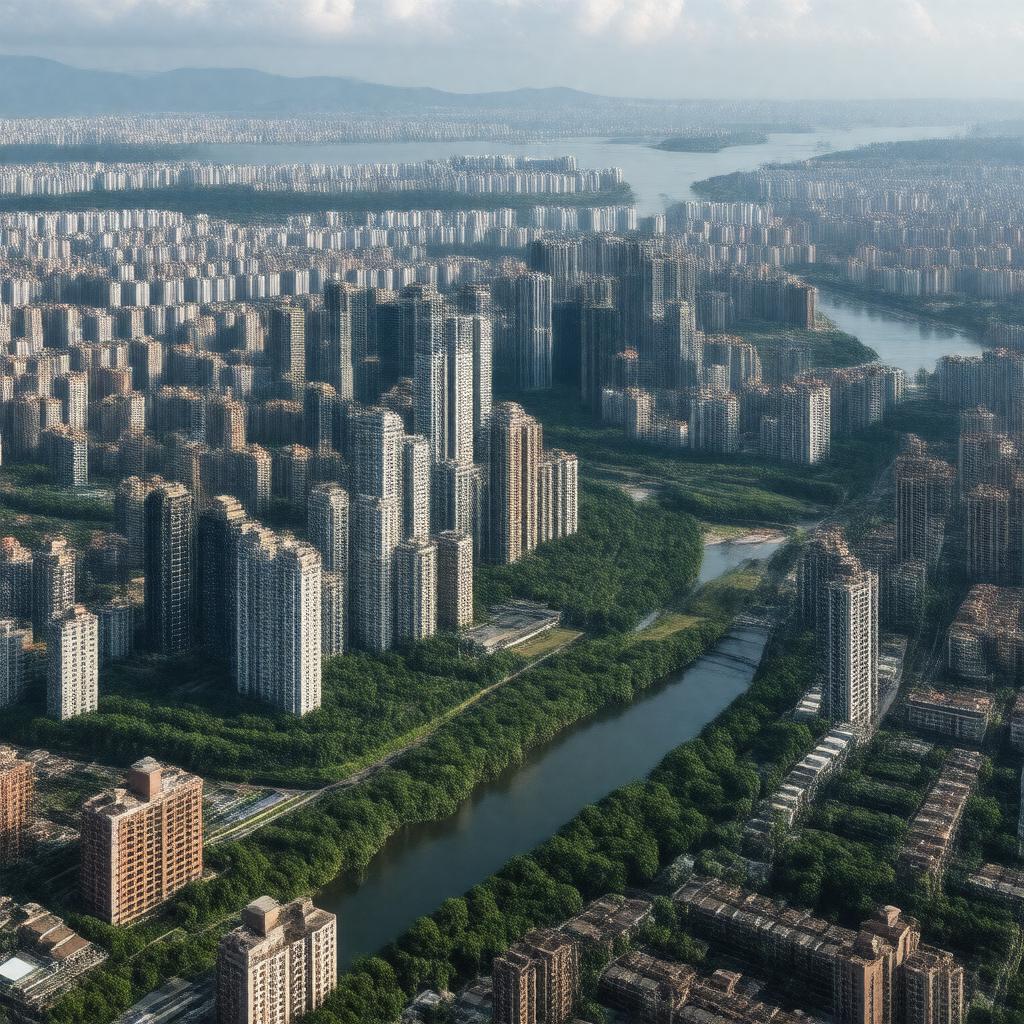 AI-created image of Shenzhen