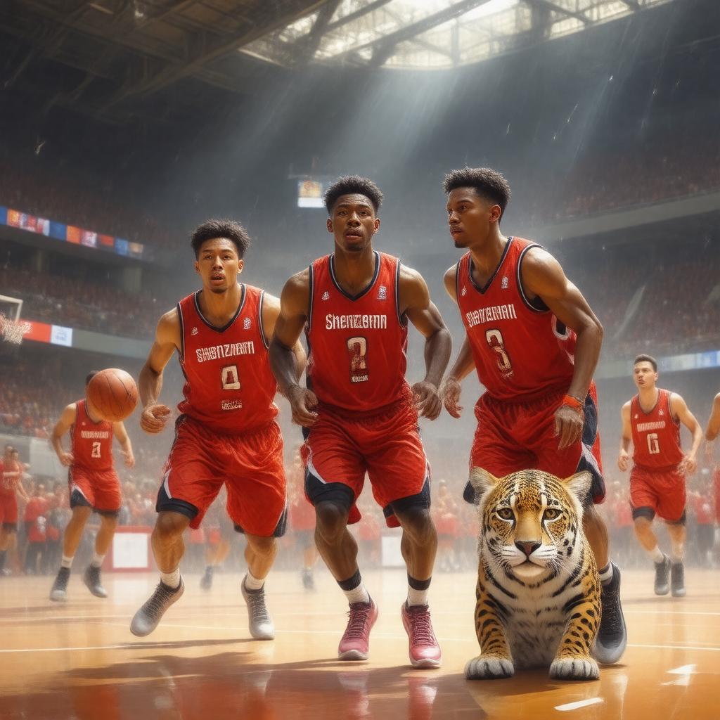 AI-created image of Shenzhen Leopards