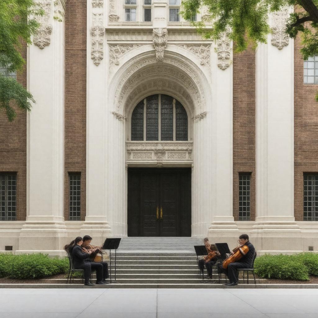 AI-created image of Shepherd School of Music