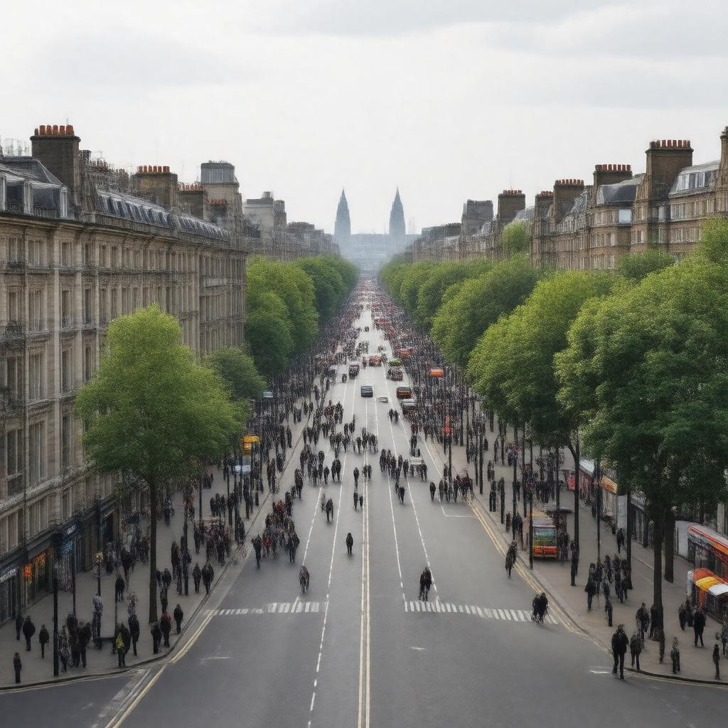 AI-created image of Shepherd's Bush