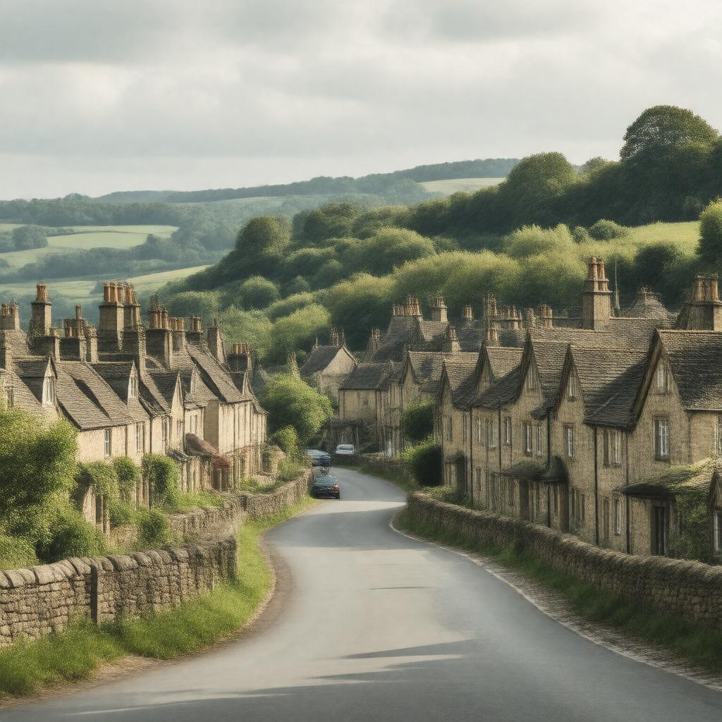 Click to view larger image AI-created image of Shepton Mallet