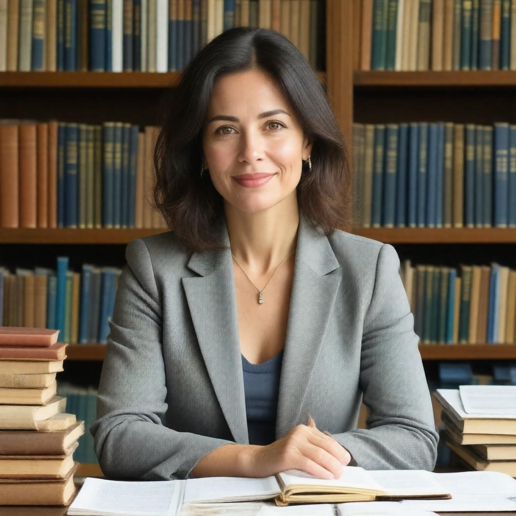 AI-created image of Sheri Fink