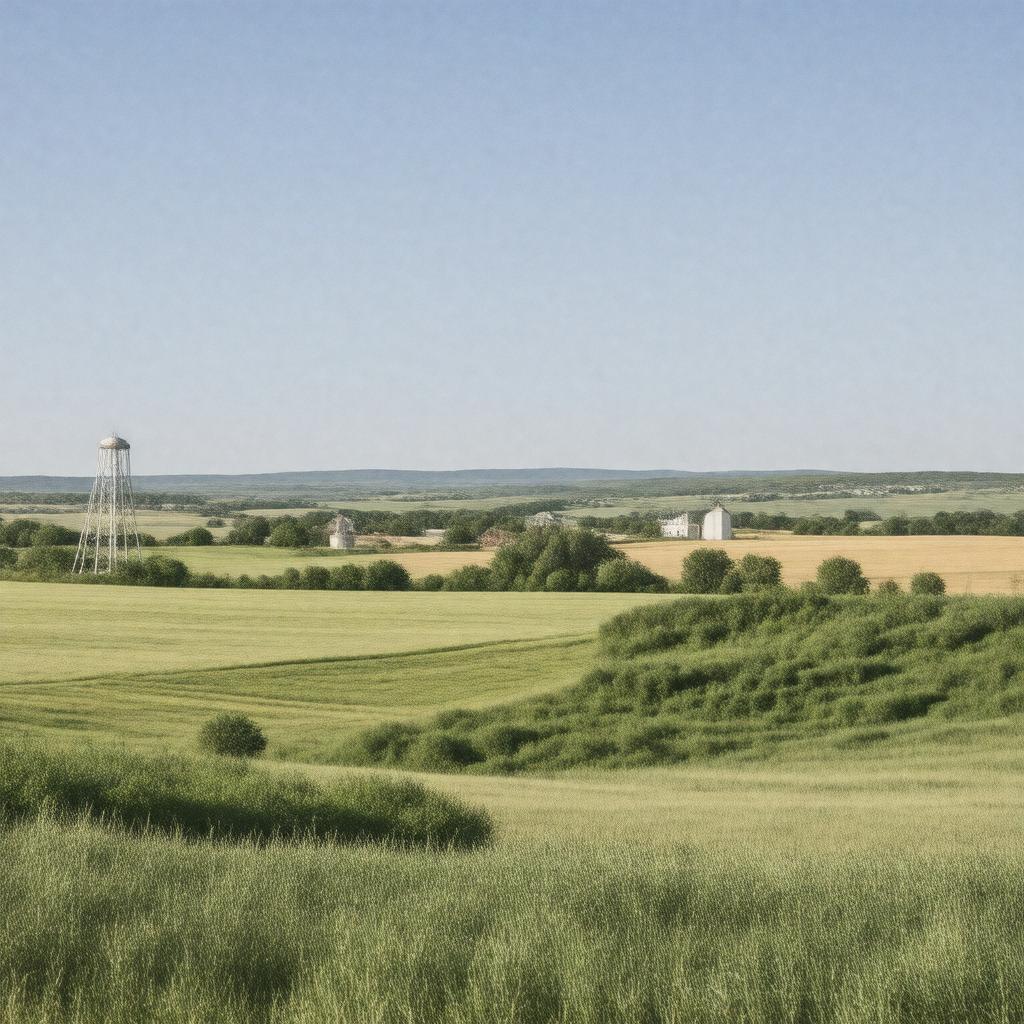AI-created image of Sheridan County, Nebraska