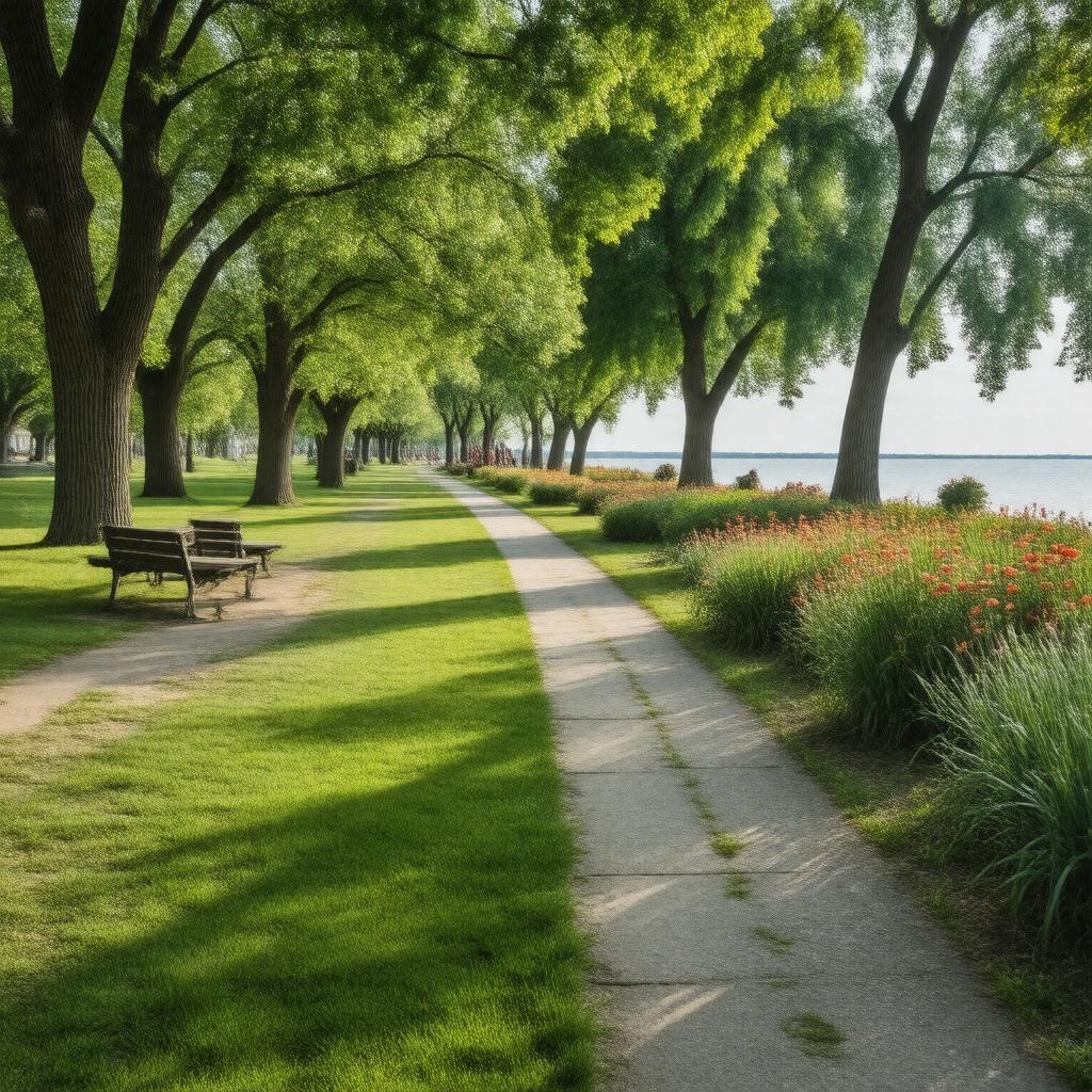 AI-created image of Sheridan Park