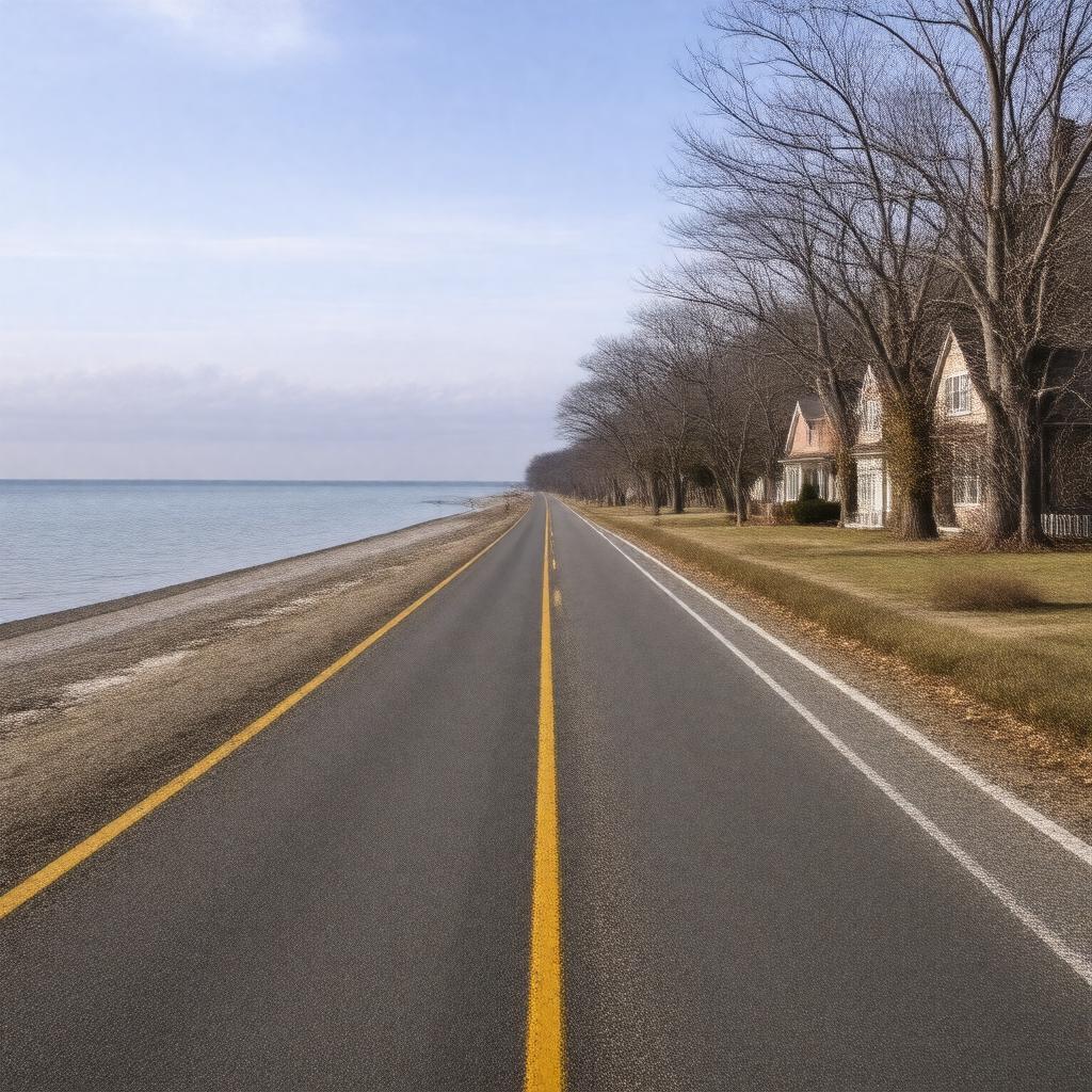 AI-created image of Sheridan Road