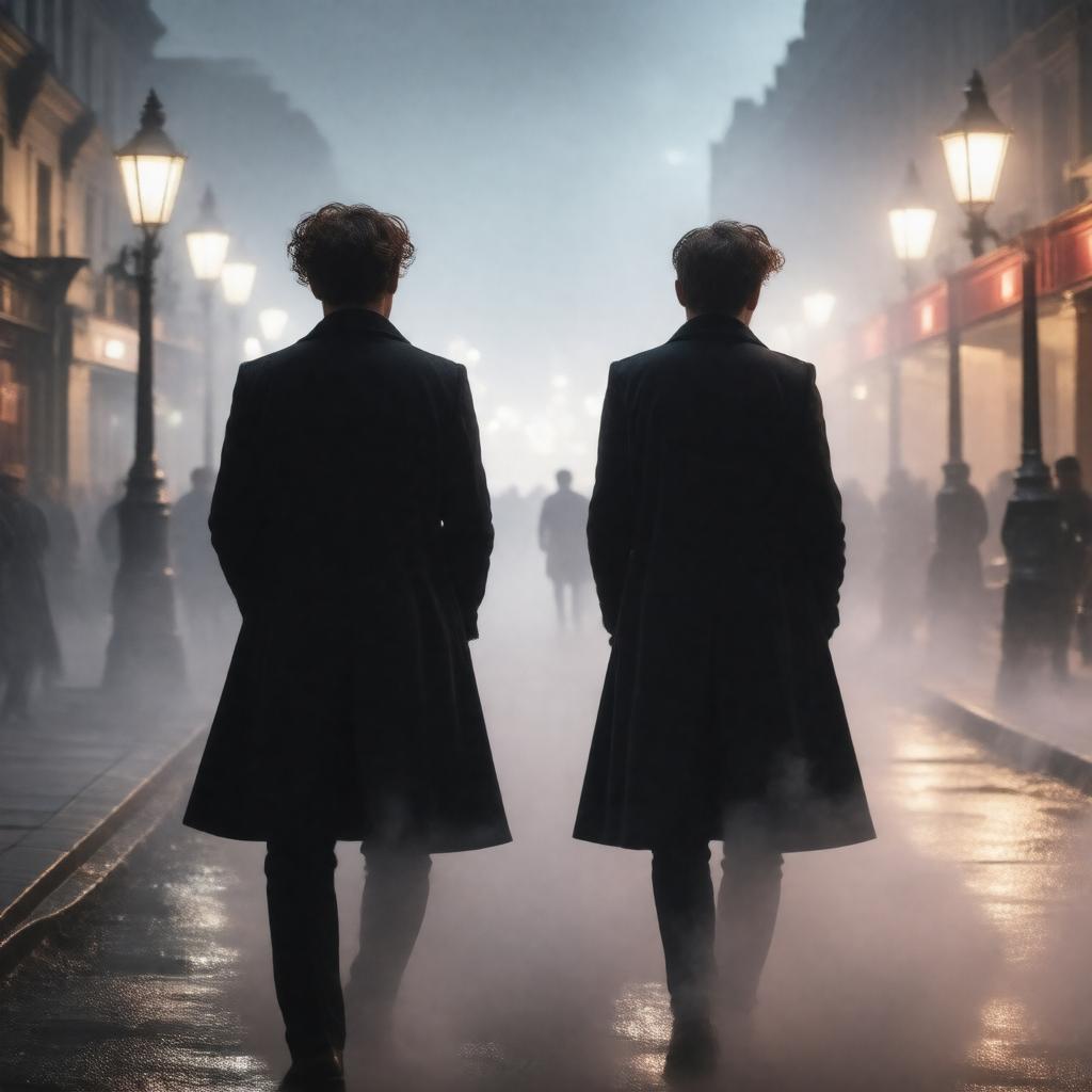 AI-created image of Sherlock Holmes (2009 film)