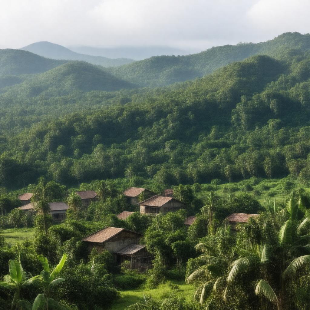 AI-created image of Sherwood Content, Jamaica