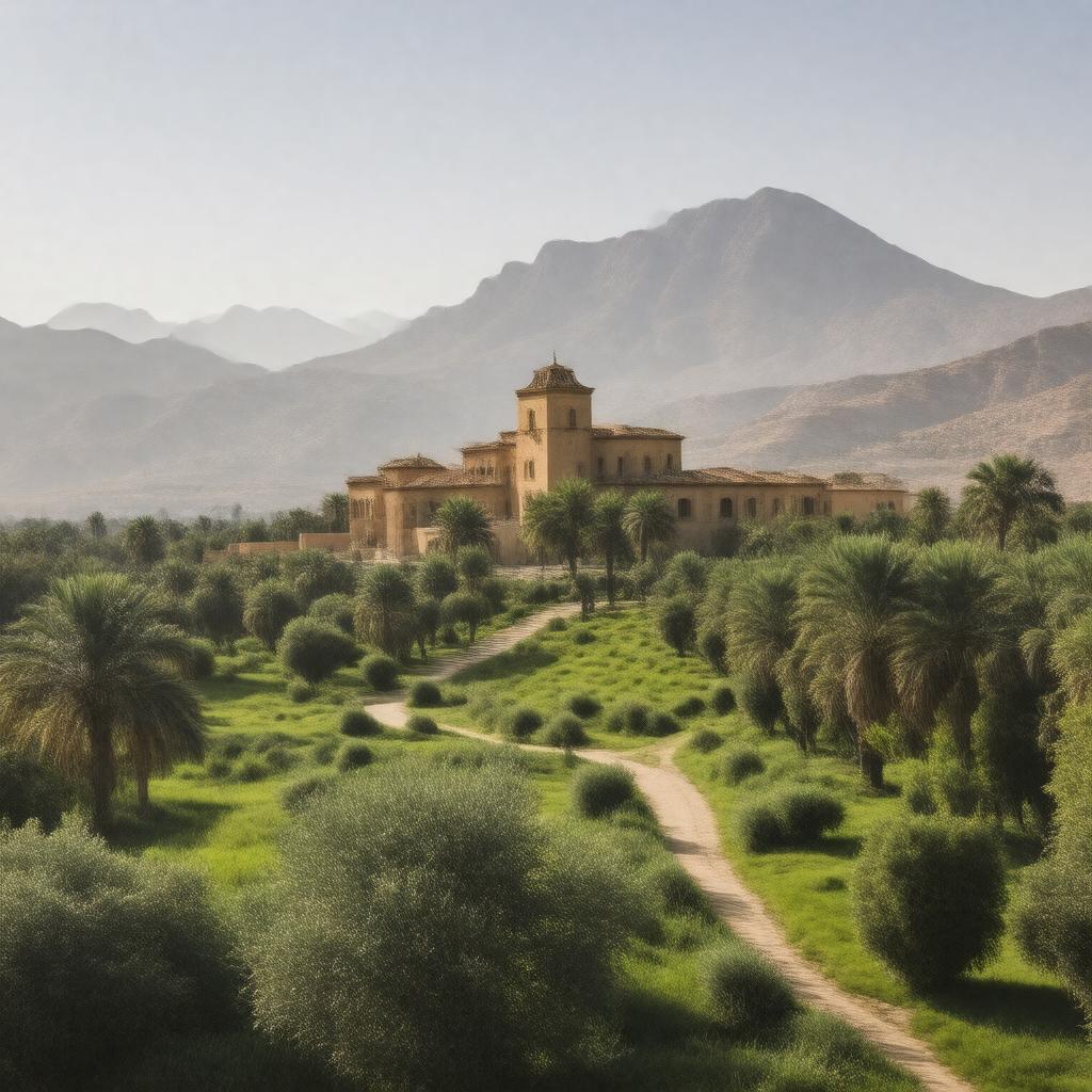 AI-created image of Sheykh Obeyd, Egypt