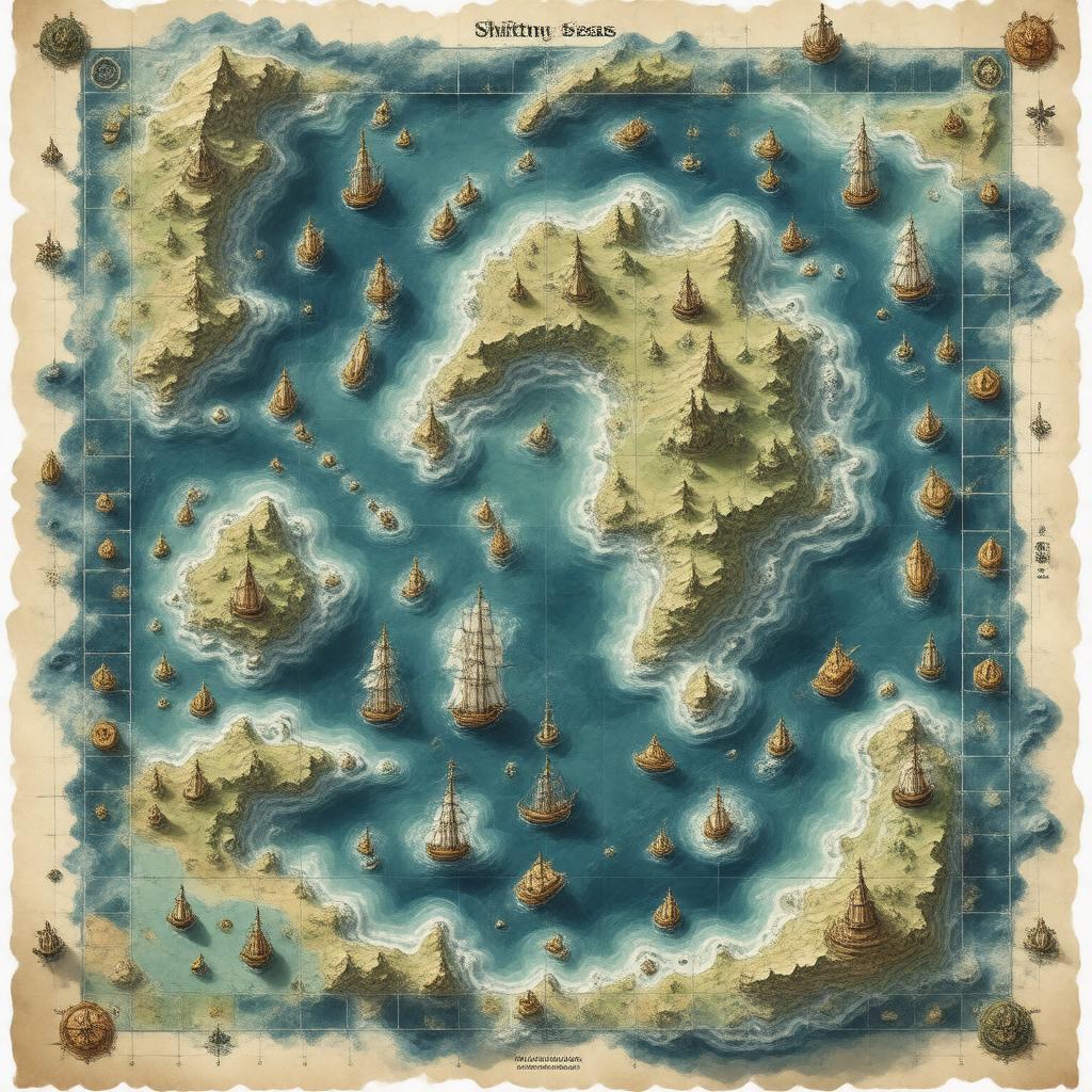 Click to view larger image AI-created image of Shifting Seas