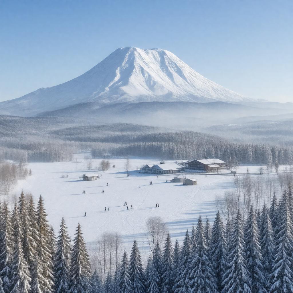 Click to view larger image AI-created image of Shiga Kogen