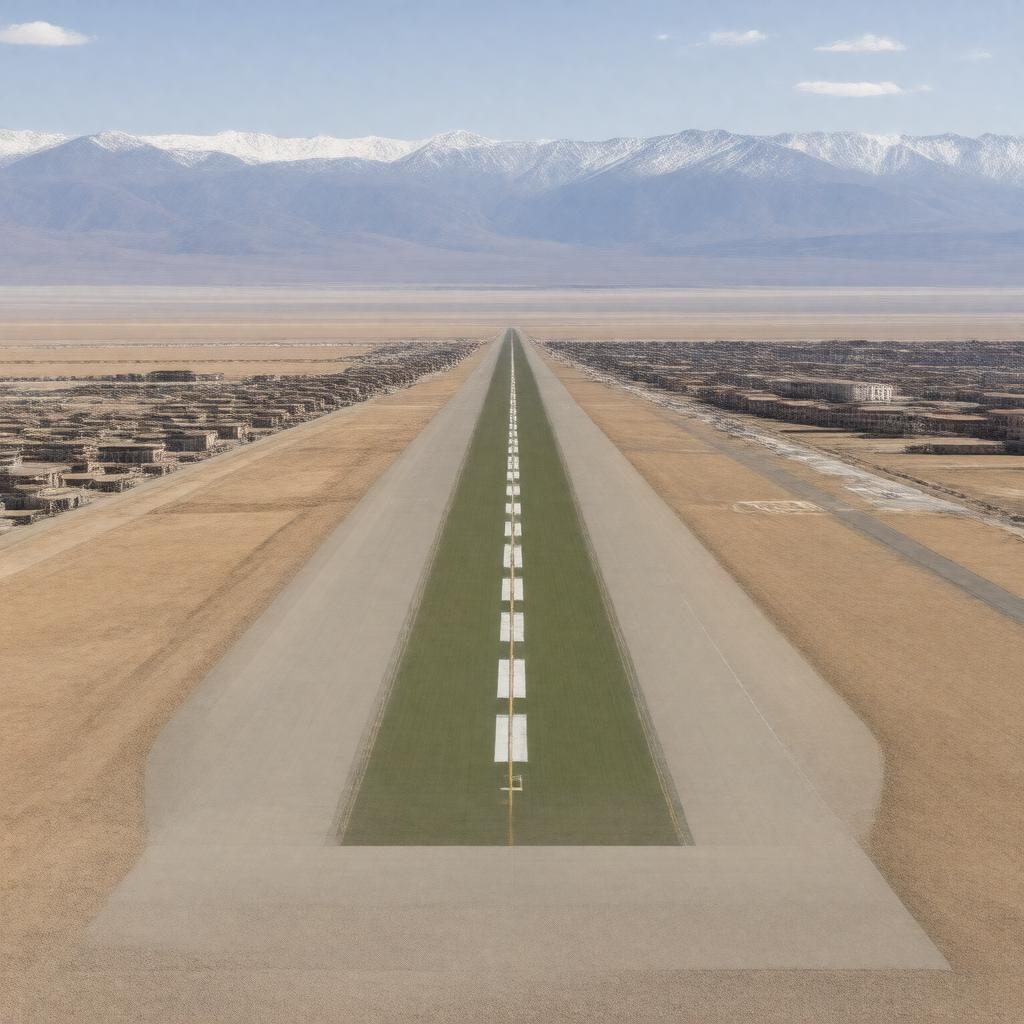 AI-created image of Shigatse Peace Airport