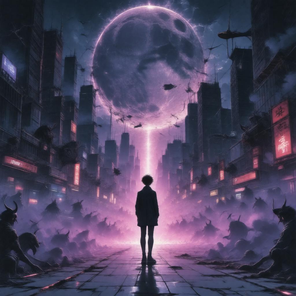 AI-created image of Shin Megami Tensei