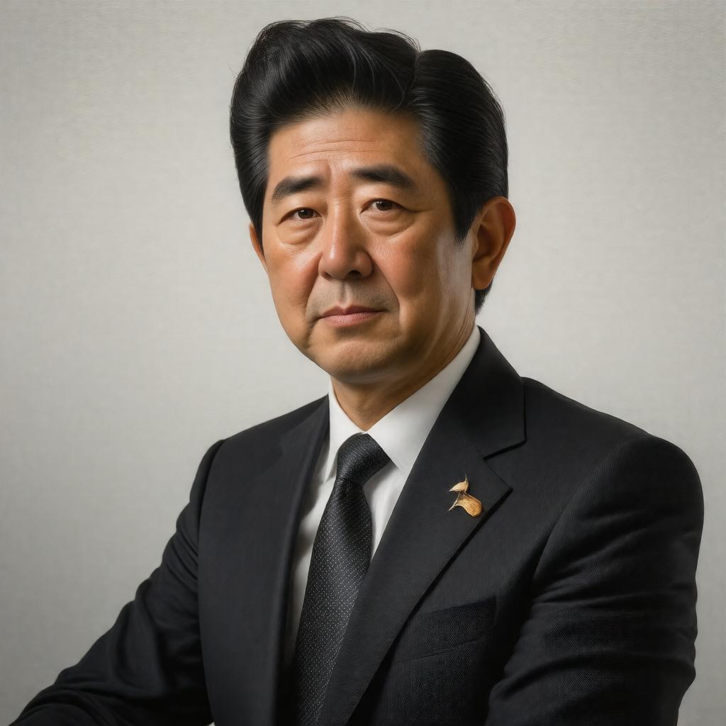 AI-created image of Shinzō Abe