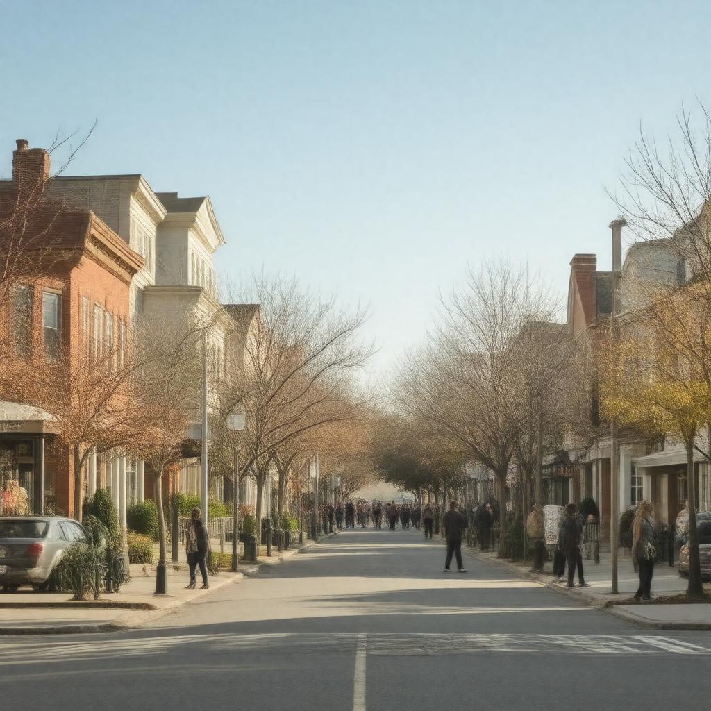 AI-created image of Shipley Terrace