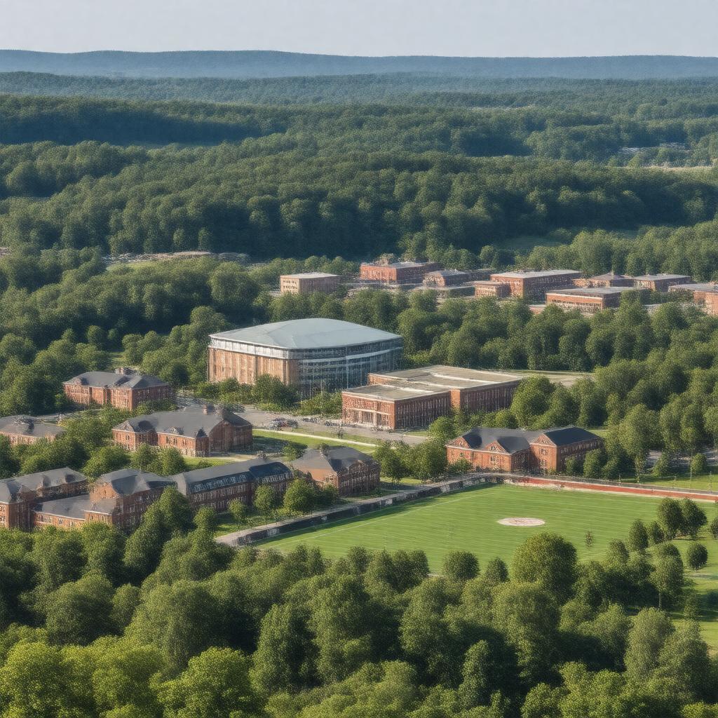 AI-created image of Shippensburg University of Pennsylvania