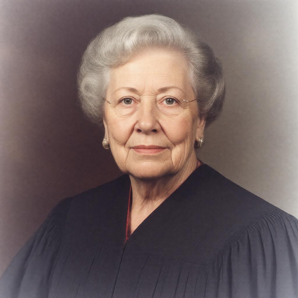 Click to view larger image AI-created image of Shirley Abrahamson