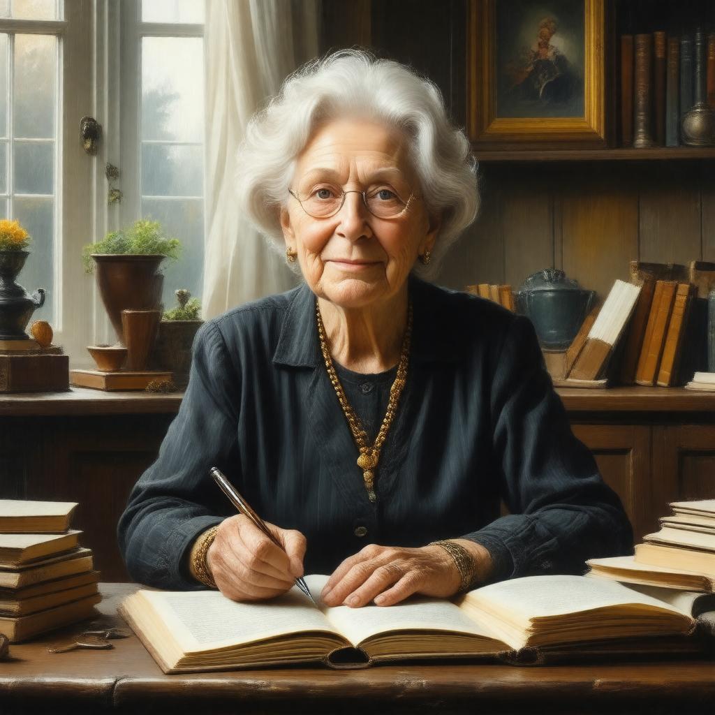 AI-created image of Shirley Ann Grau