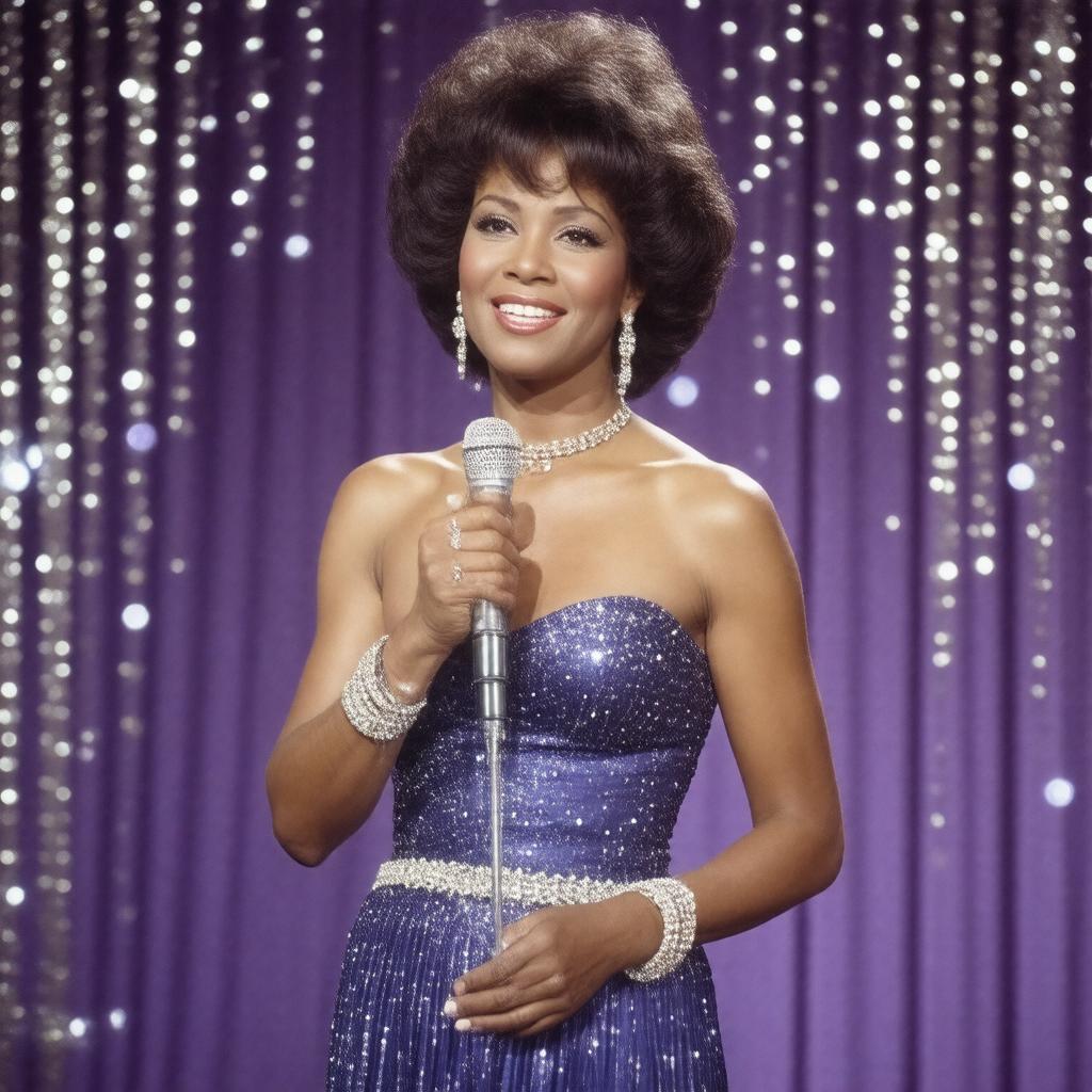 AI-created image of Shirley Bassey