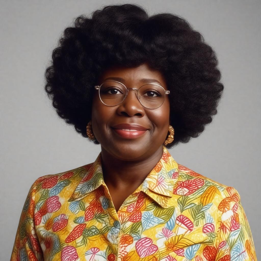 AI-created image of Shirley Hemphill