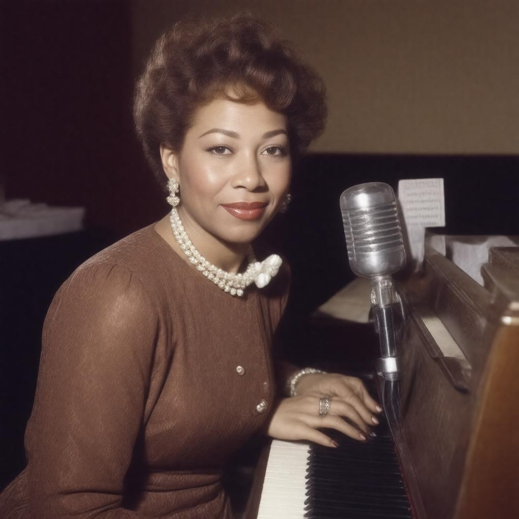 AI-created image of Shirley Horn
