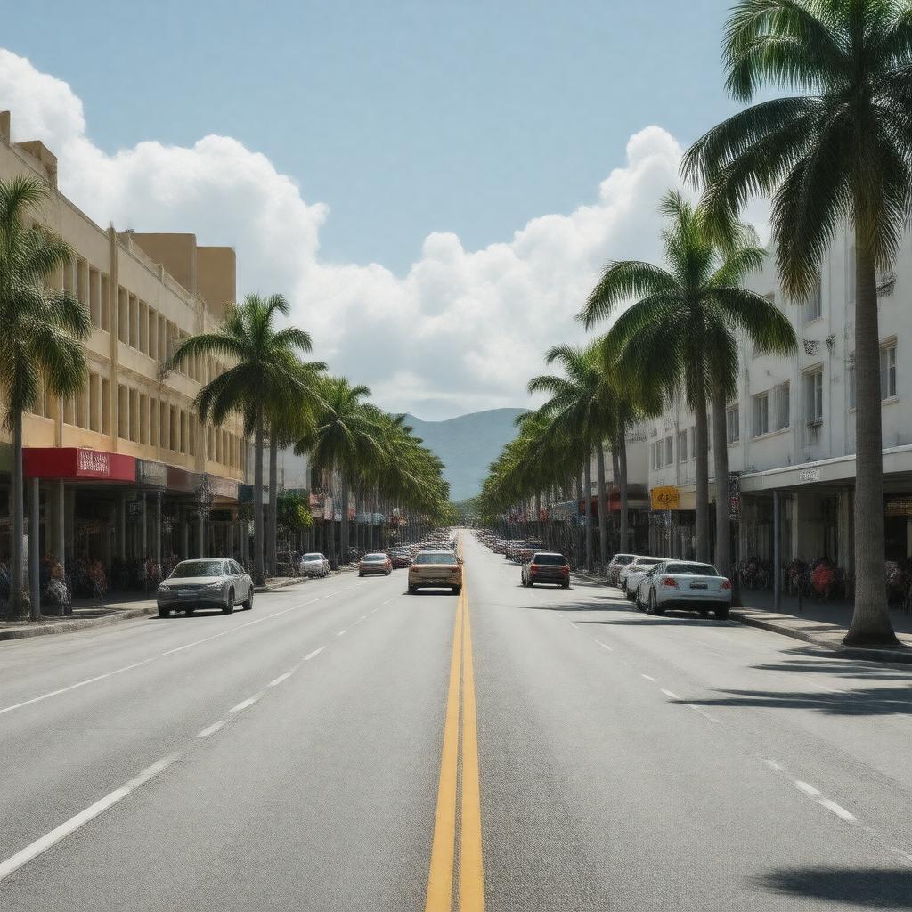 AI-created image of Shirley Street