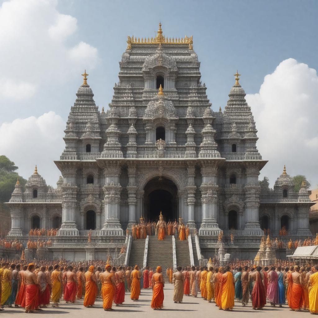 AI-created image of Shitala Mata Mandir