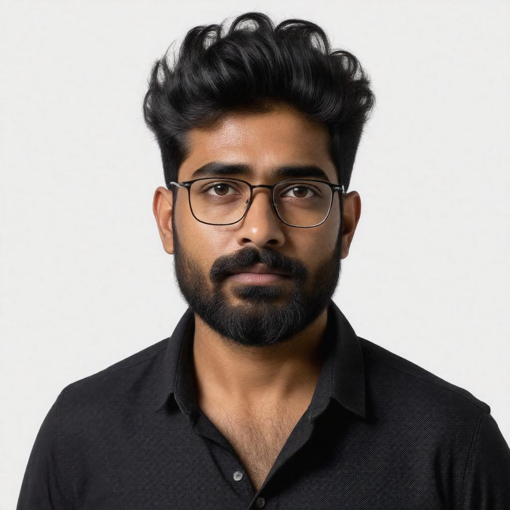 AI-created image of Shiv Menon