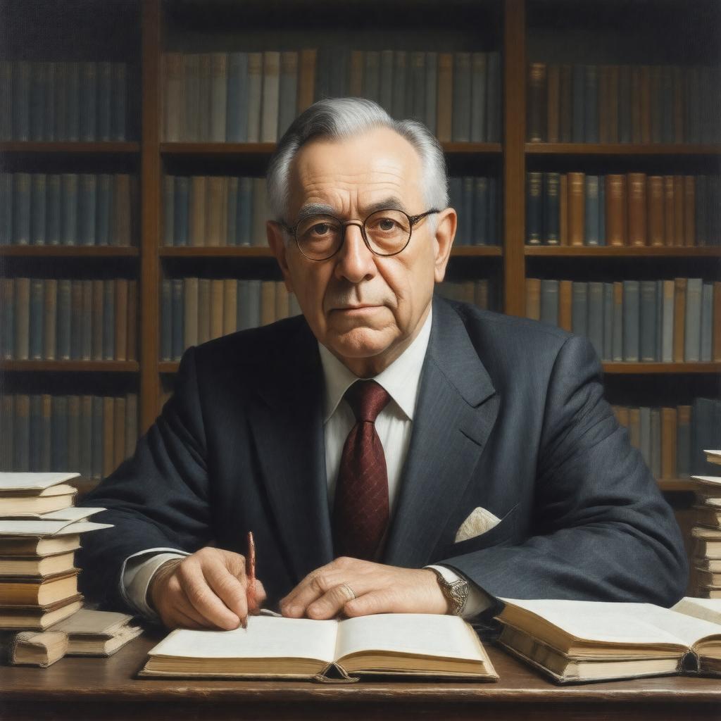 AI-created image of Shmuel Eisenstadt