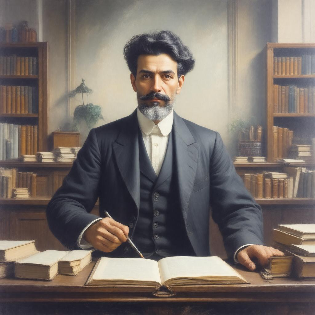 AI-created image of Shoghi Effendi