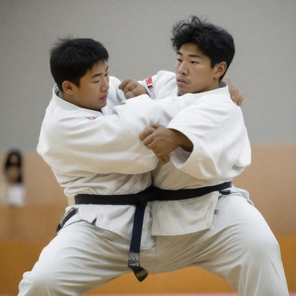 Click to view larger image AI-created image of Shohei Ono