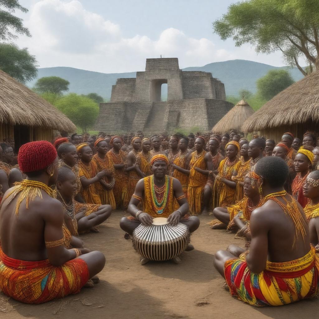 AI-created image of Shona people