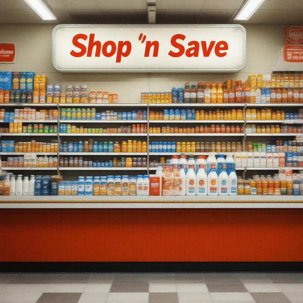 AI-created image of Shop 'n Save