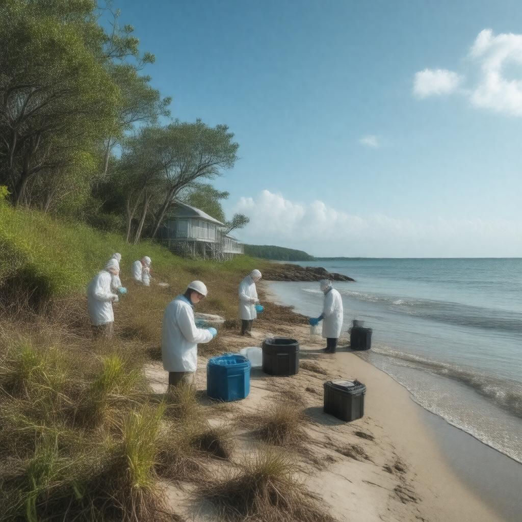 AI-created image of Shoreline Ecology Lab