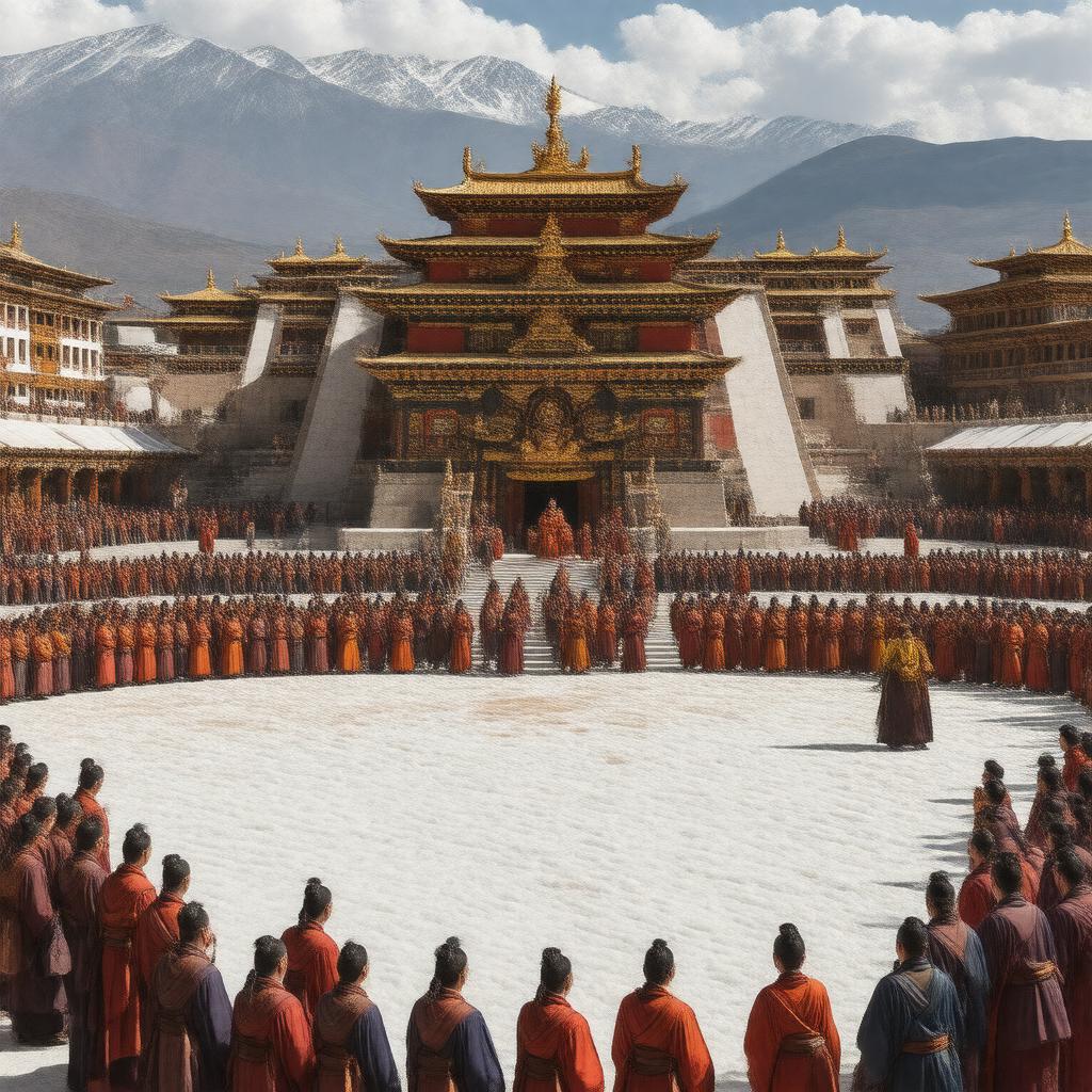 AI-created image of Shoton Festival