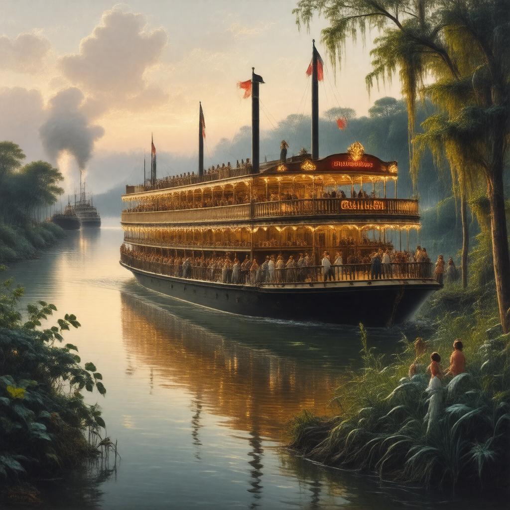 AI-created image of Show Boat