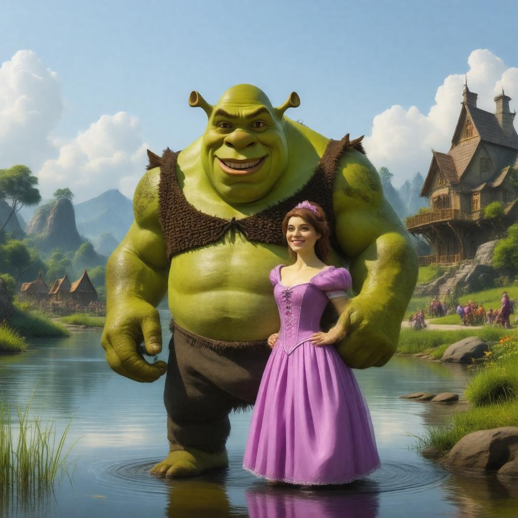 AI-created image of Shrek 2