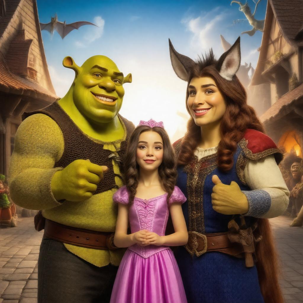 AI-created image of Shrek The Musical