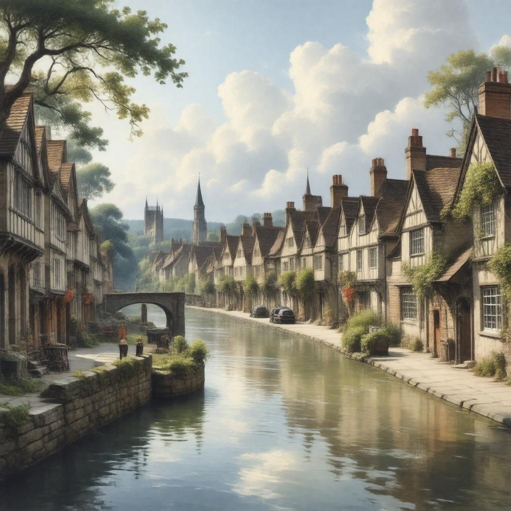 AI-created image of Shrewsbury