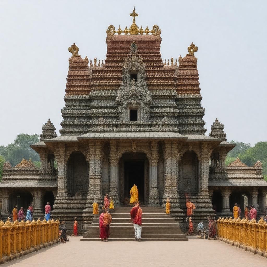 AI-created image of Shri Bhavani Temple