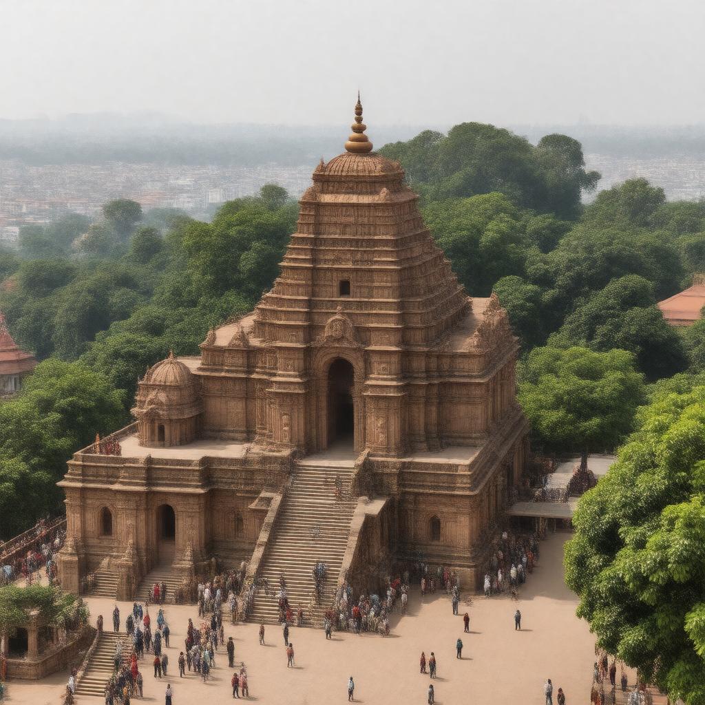 AI-created image of Shri Kamakhya Temple