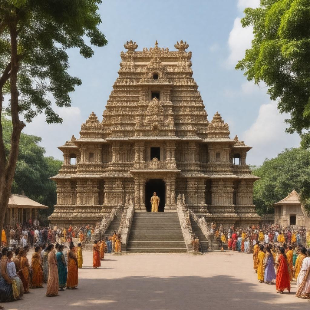 AI-created image of Shri Mahamaya Temple