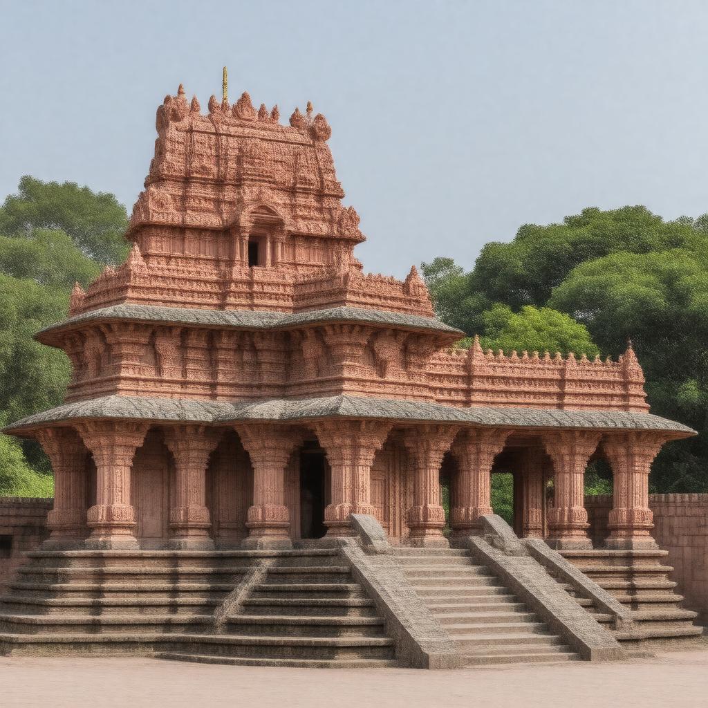 Click to view larger image AI-created image of Shri Renuka Devi Temple