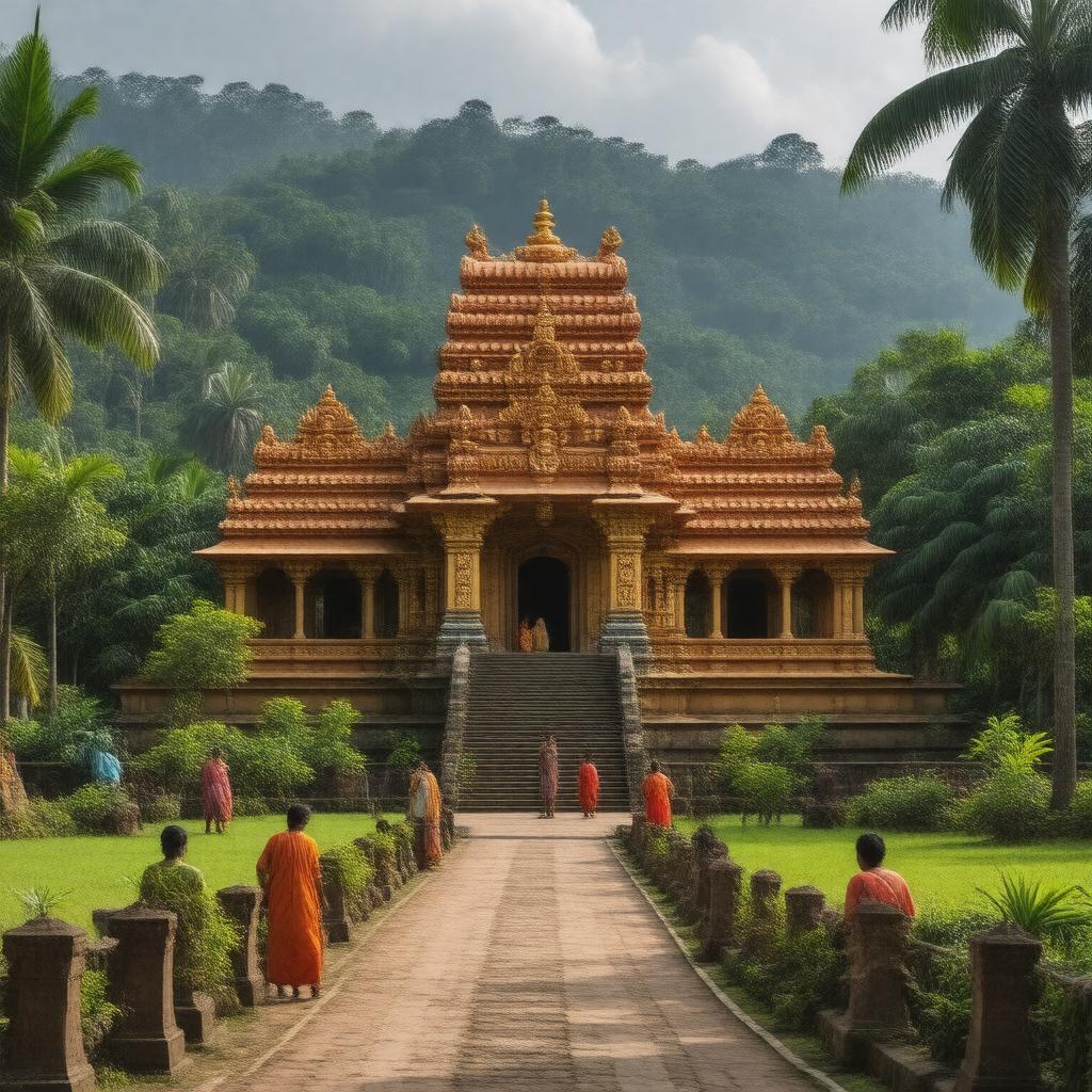 AI-created image of Shri Siddheshwari Temple