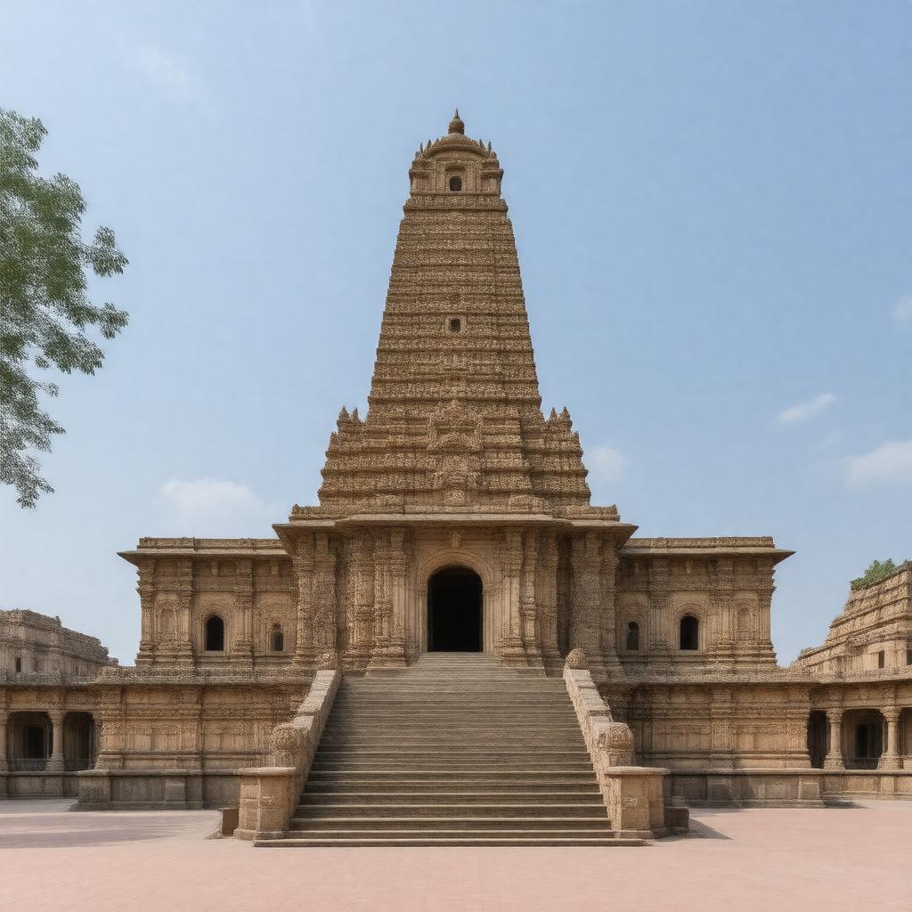 AI-created image of Shri Vishwanath Mandir