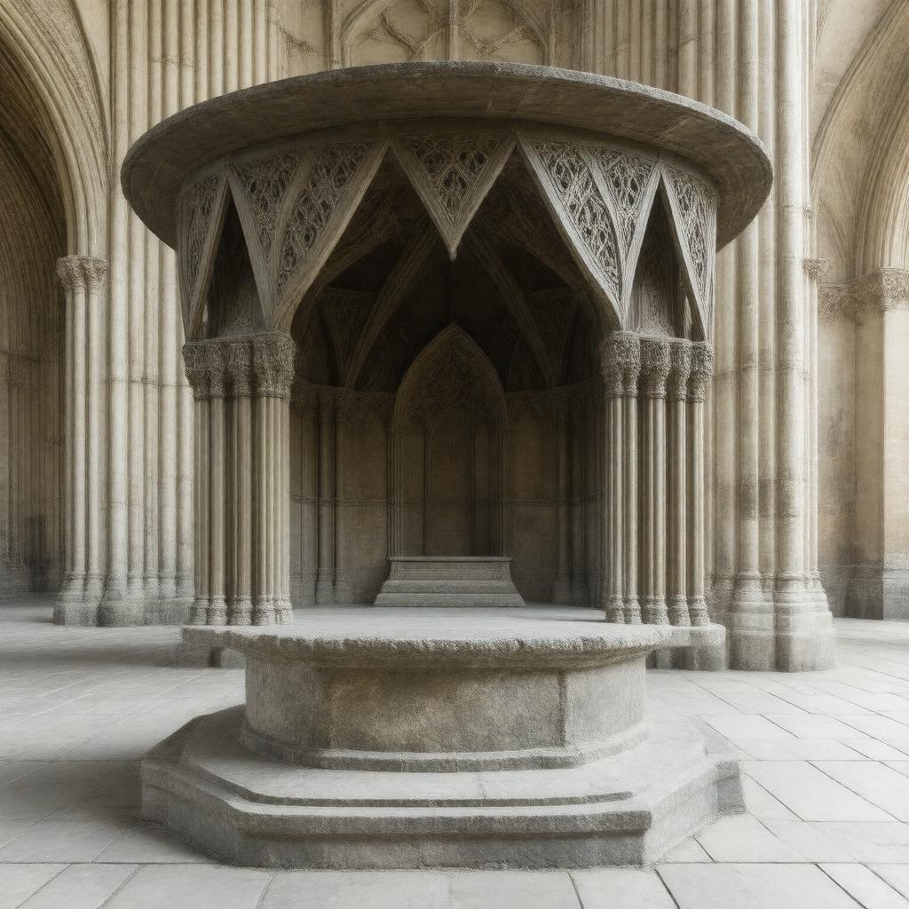 Click to view larger image AI-created image of Shrine of St Chad