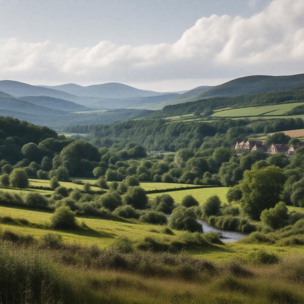 AI-created image of Shropshire