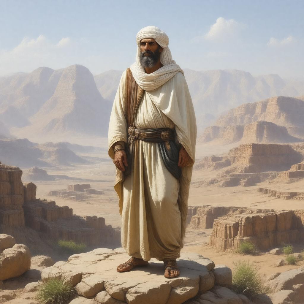 Click to view larger image AI-created image of Shu'ayb