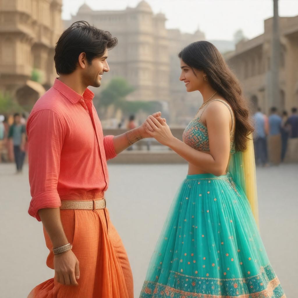 AI-created image of Shuddh Desi Romance