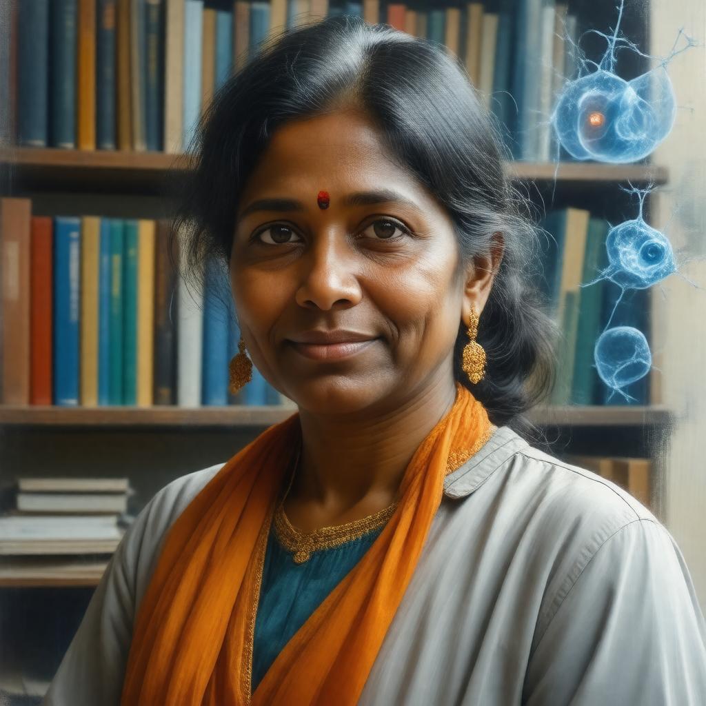 AI-created image of Shyamala Gopalan